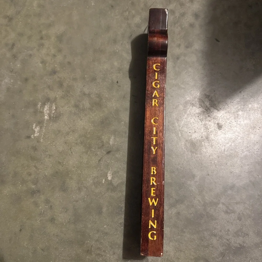 Cigar City Brewing Maduro Brown Ale Beer Tap Handle Knob - Handcrafted Tampa FL
